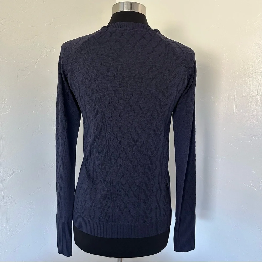 Lululemon Rest Less Long sleeves Midnight Navy Top Size 4/6